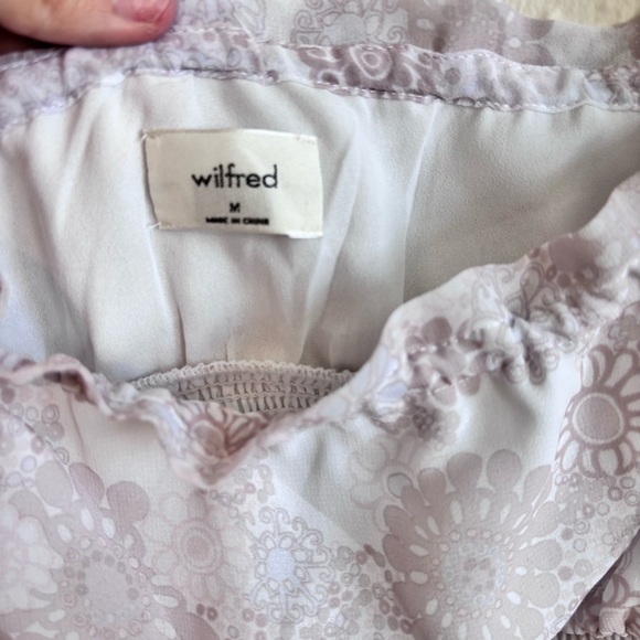 Wilfred Floral Smocked Ruffle Top - White - Picture 3 of 5